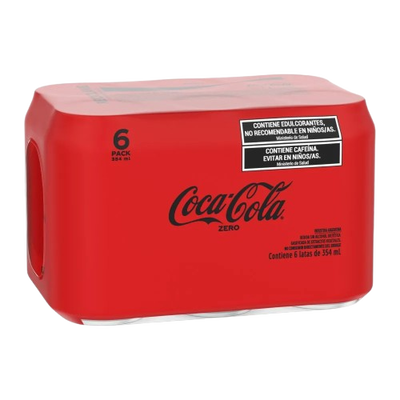 Coca Cola Lata Zero 357 ml 