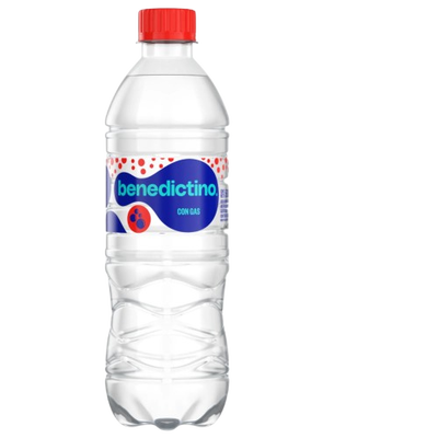 Agua Benedictino C/gas  pack x 6u