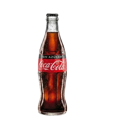 Coca cola zero 350 ml x 24u VIDRIO Bar