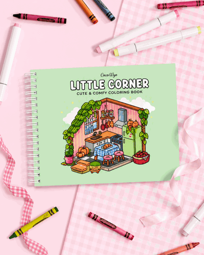 LITTLE CORNER | Libro para colorear