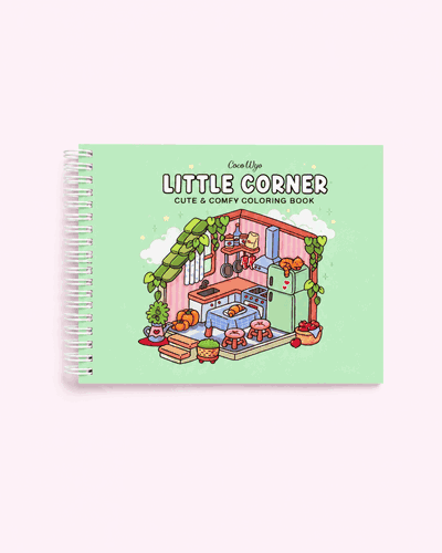 LITTLE CORNER | Libro para colorear