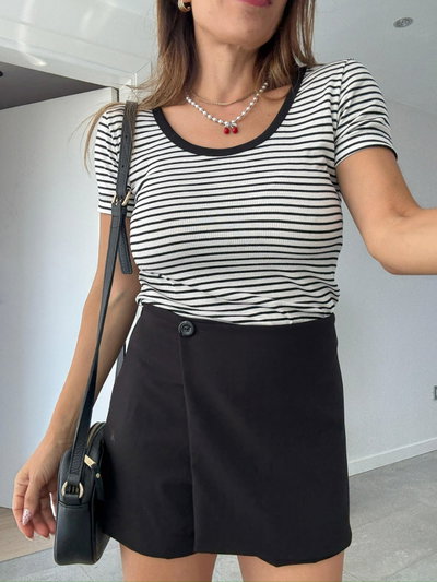 SHORT POLLERA MOCCA