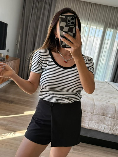 SHORT POLLERA MOCCA