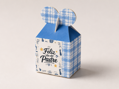 Cajita Imprimible Día del Padre  | Caja para Bombones y Chocolates | Regalo para Papá 