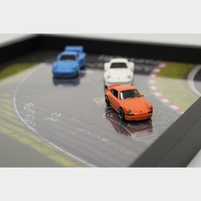 Trío de Porsches en Nürburgring