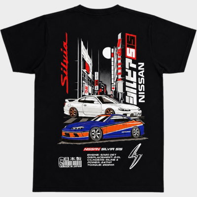 Remera Silvia S15 - Mona Lisa + JDM Tuner Edition