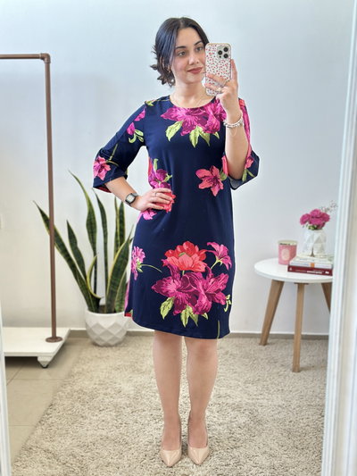 Vestido Amanda - Talle S/M (Busto hasta 102)
