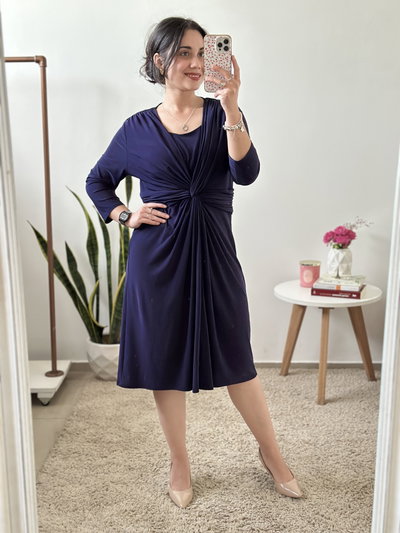 Vestido Adela - Talle L/XL (Busto hasta 115)