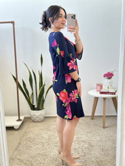 Vestido Amanda - Talle S/M (Busto hasta 102)
