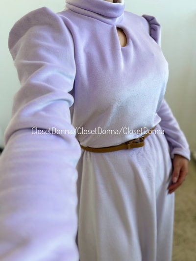 Vestido Pranny (Lila) - Talles L a 2XL (Busto hasta 135)