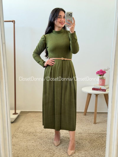 Vestido Mandy (Gris oscuro) - Talles S a XXL (Busto hasta 125)