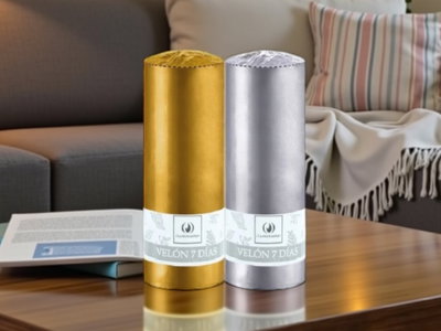 VELON ILUMINARTE 7 DIAS ORO/PLATA