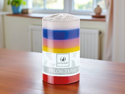VELON ILUMINARTE 3 DIAS 7 COLORES