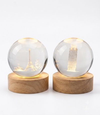 ESFERA CON LUZ 6CM