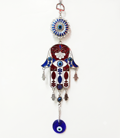 COLGANTE HAMSA IMPORT. METAL MEDIANO