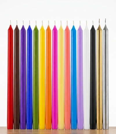 VELA LARGA LISA x100
