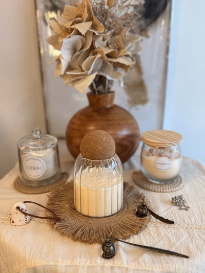 Velas especiales de vidrio 