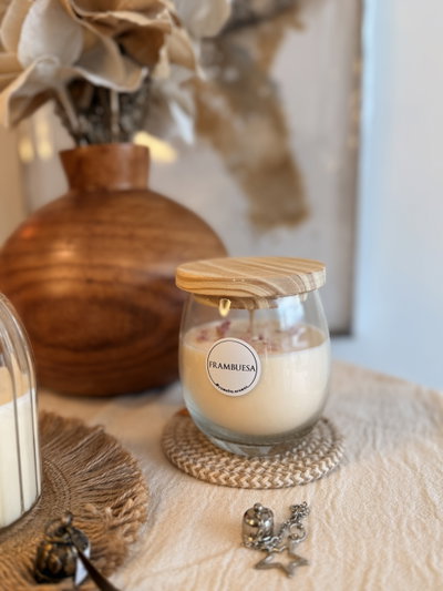 Velas especiales de vidrio 