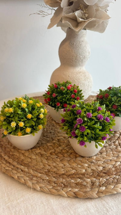 Mini plantas artificiales 