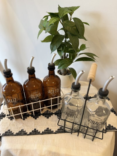 Set de aceite / vinagre 