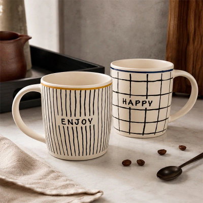 Tazas rústicas 