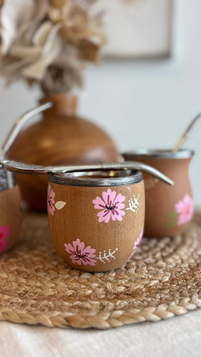 Mate ‘Mía’ pintado a mano 