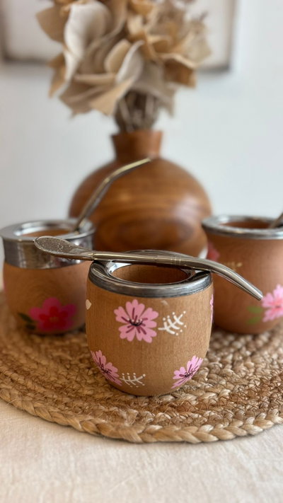 Mate ‘Mía’ pintado a mano 