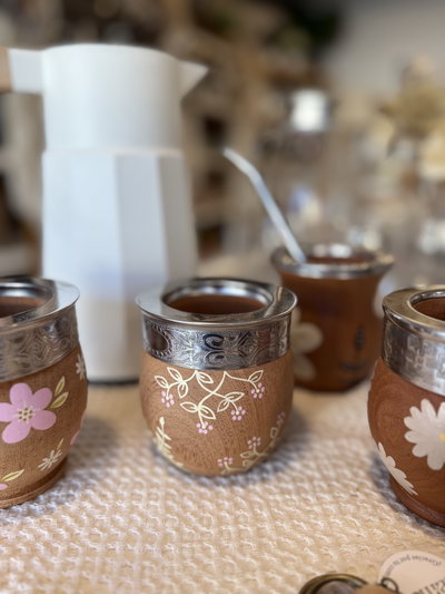 Mate ‘Bomba’ pintado a mano 