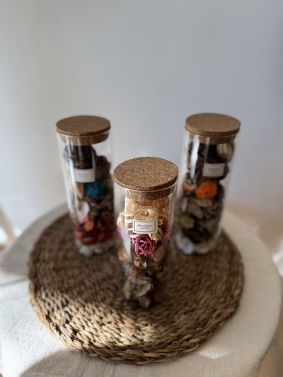 Frascos decorativos con aroma