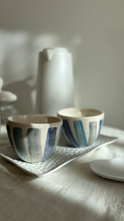 Tazas ‘Argentina’ rústicas 