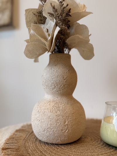 Florero rustico 