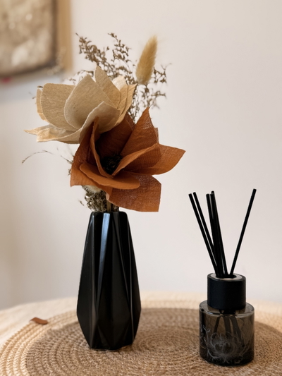 Florero mini negro 