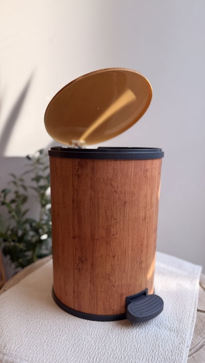 Cesto símil madera 
