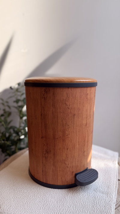 Cesto símil madera 