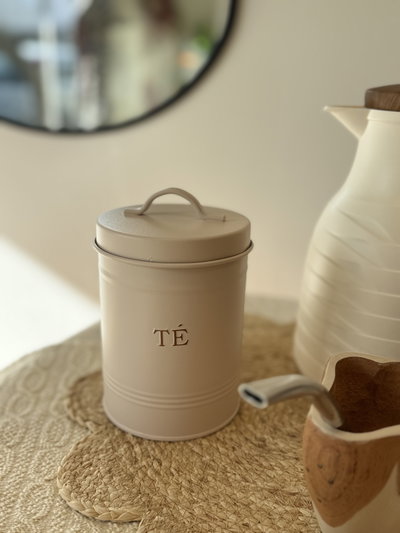 Lata de té natural 