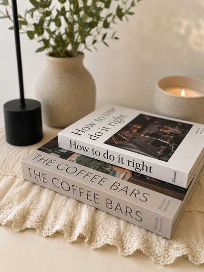 Libros decorativos x2 ‘The coffee bars’
