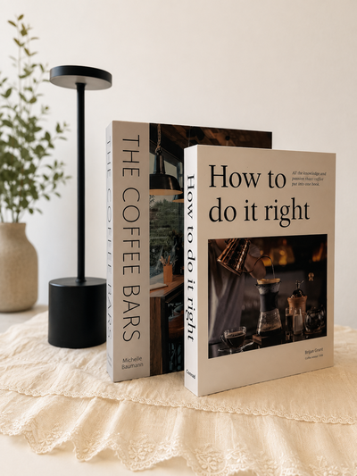 Libros decorativos x2 ‘The coffee bars’