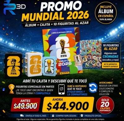 🎉 PROMO COLECCIONISTA – EDICIÓN LIMITADA ⚽🔥