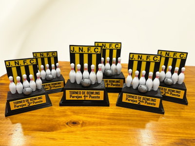🏆 Trofeos de Bowling | Trofeos Personalizados