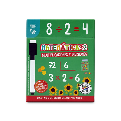 Cartas Matemáticas 2 Multiplicaciones y Divisiones