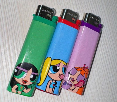 Pack 3 encendedores de Las chicas superpoderosas