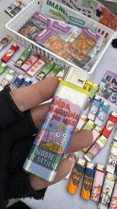 encendedores modelo Anda máquina nadie te detiene 