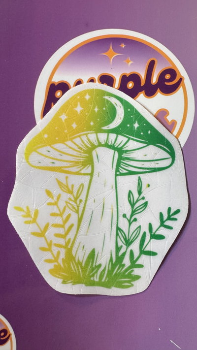 atrapasoles en stickers modelo hongo 