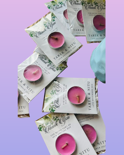 Souvenirs para Nacimiento y Baby Shower Velas Aromáticas Personalizadas