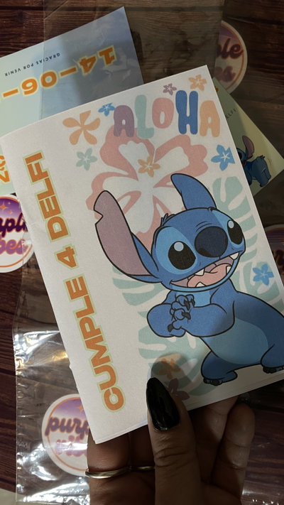 Plantilla EDITABLE  librito para pintar varios motivos 