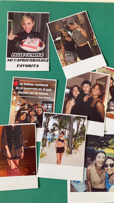  Plantilla digital EDITABLE "Fotos Polaroid"