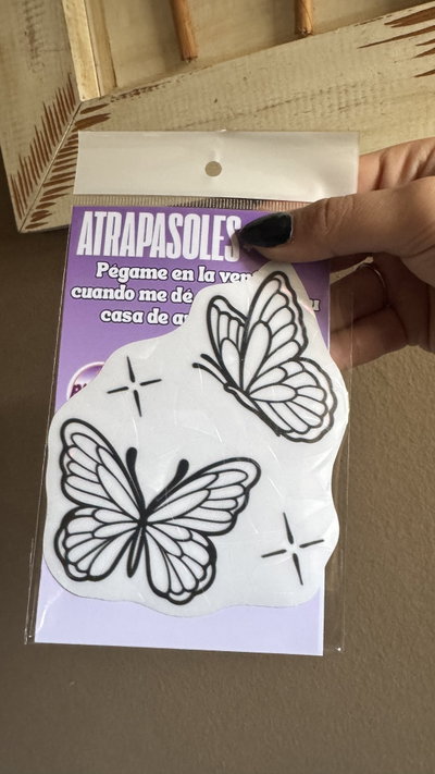 Atrapasol en stickers 🦋 mariposas