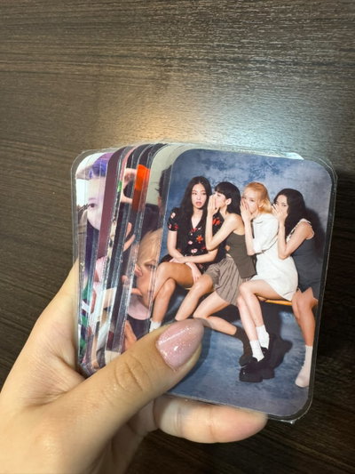9 photocards laminadas 