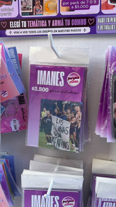 Imán Las Malvinas son Argentinas