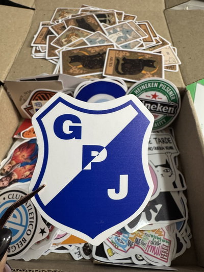 Escudo General paz junior stickers 